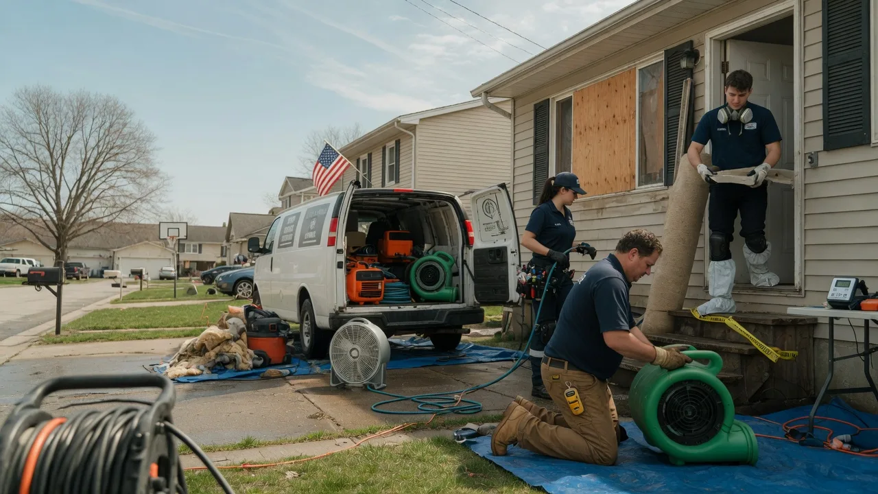 Water Damage Restoration in Thorofare, NJ near me